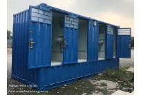 Container Toilet 20 Feet Bể Phốt Liền Khối